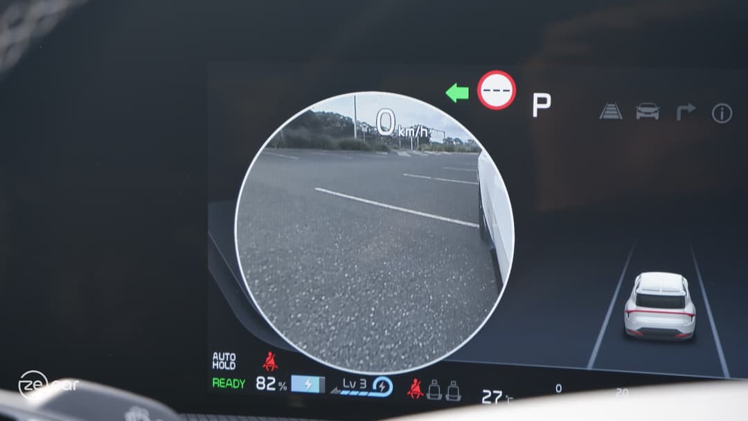 Kia EV6 GT-Line blind spot view camera Kia EV6 GT-Line blind spot view camera