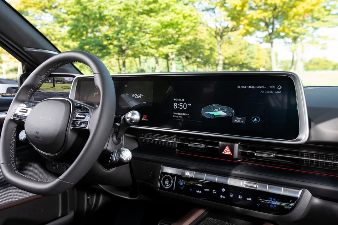 Hyundai Ioniq 6 exterior and interior