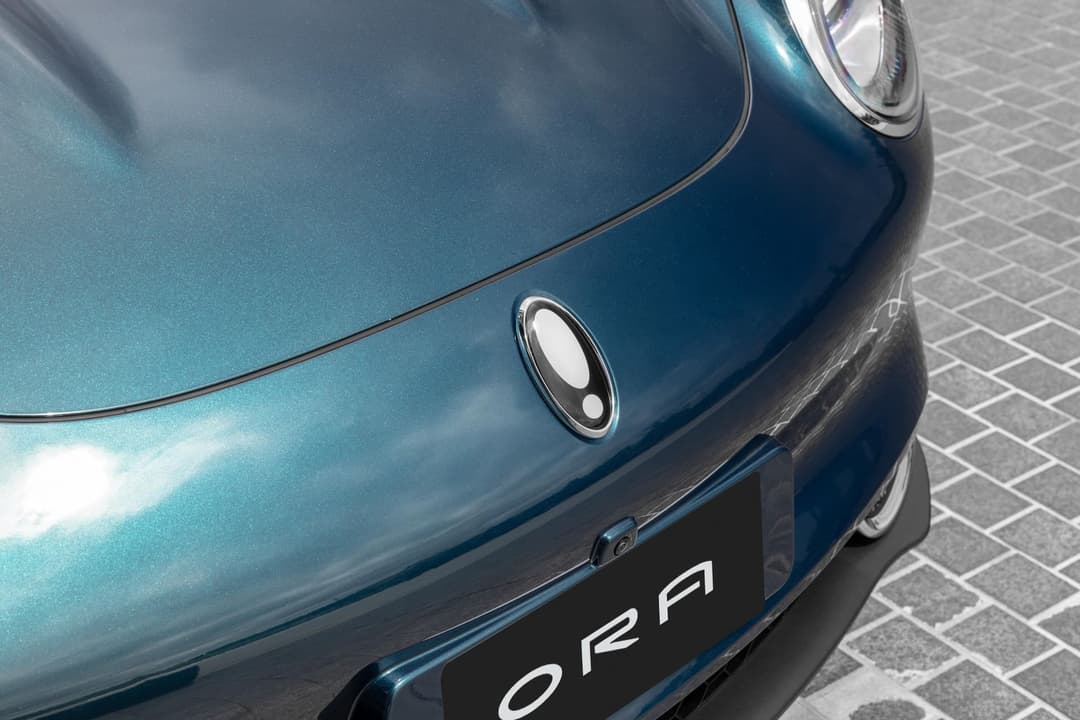 GWM Ora EV wheels and logo