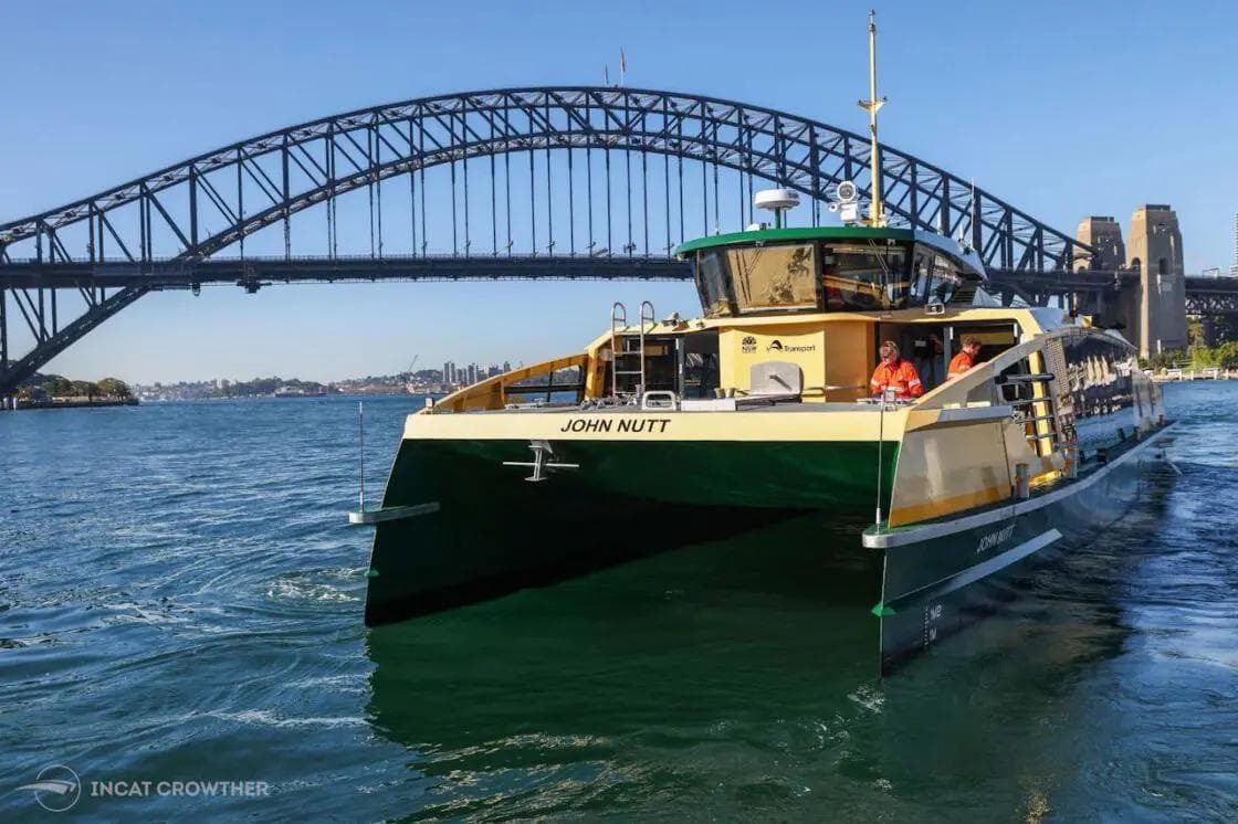 Sydney Harbour electric ferry Sydney Harbour electric ferry
