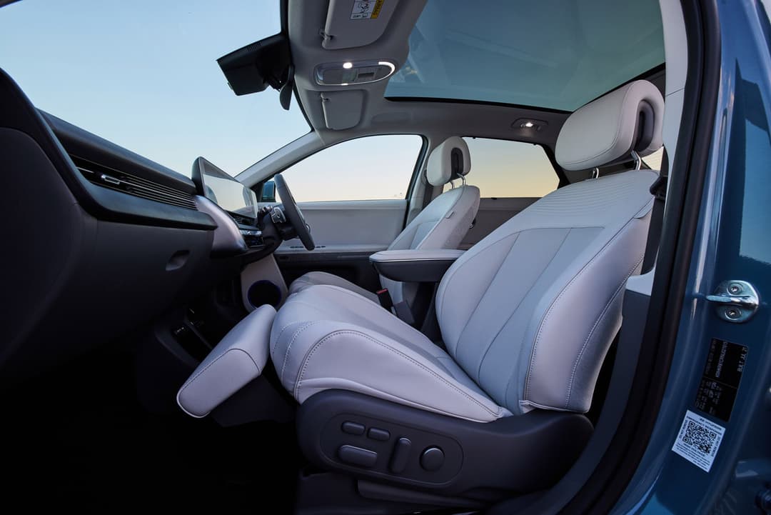 Hyundai Ioniq 5 boot and seats