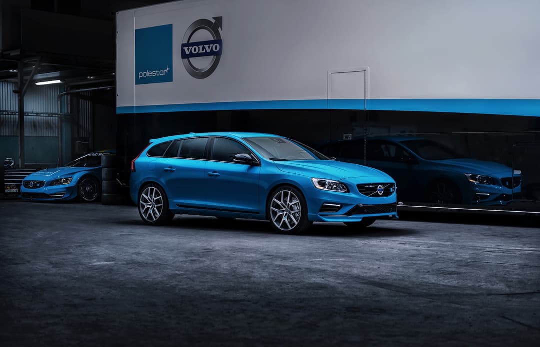 Blue Volvo S60 Polestar Blue Volvo S60 Polestar