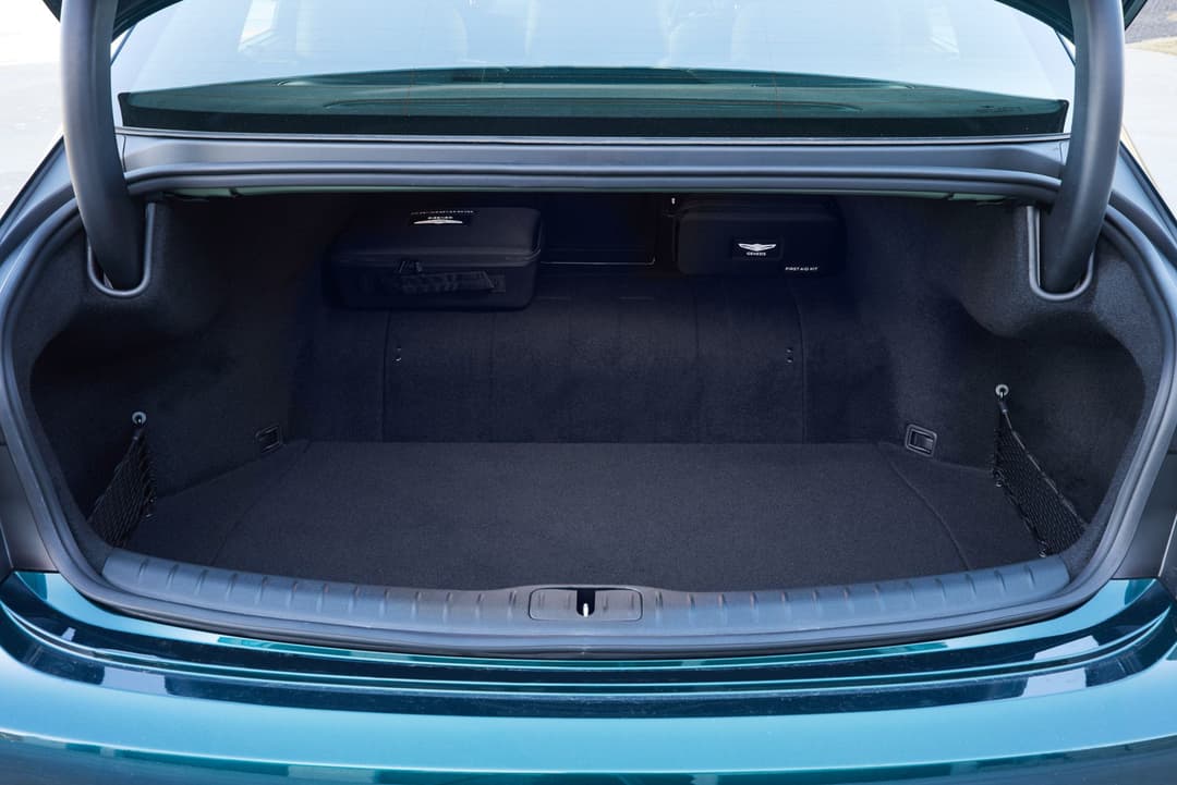 Genesis Electrified G80 boot and driving