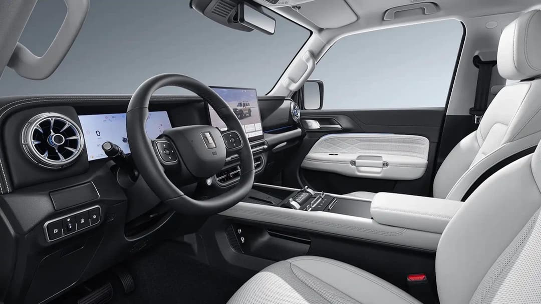 GWM Tank 300 Hi4-T PHEV interior cabin GWM Tank 300 Hi4-T PHEV interior cabin