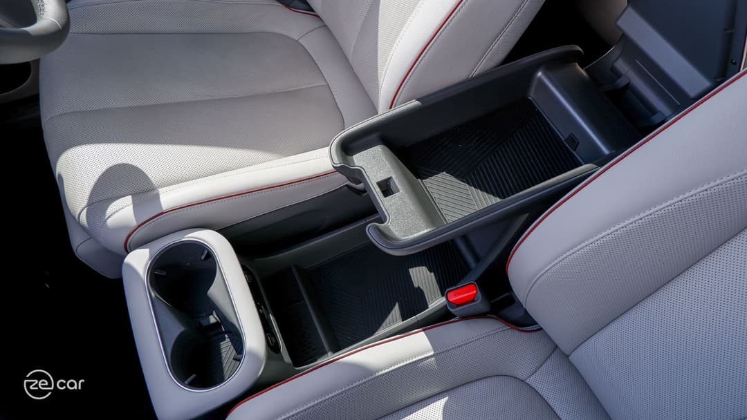 Hyundai Ioniq 5 boot and centre console storage
