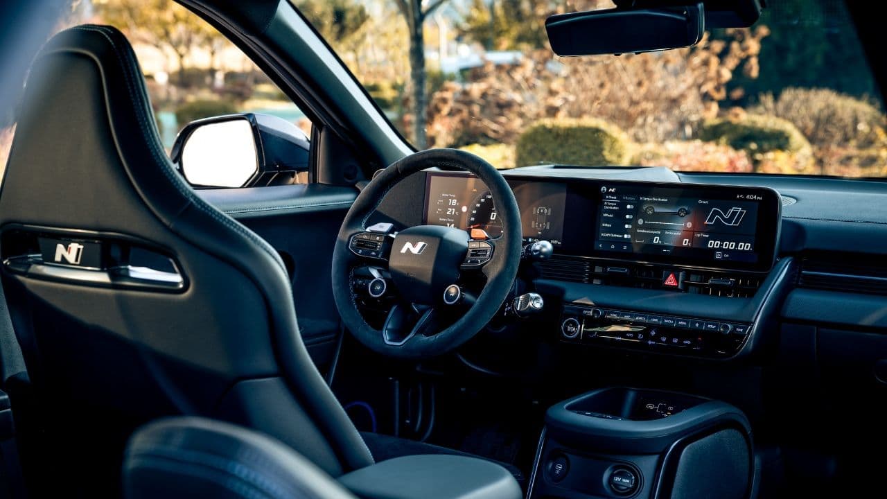 2024 Hyundai Ioniq 5 N interior view 2024 Hyundai Ioniq 5 N interior view