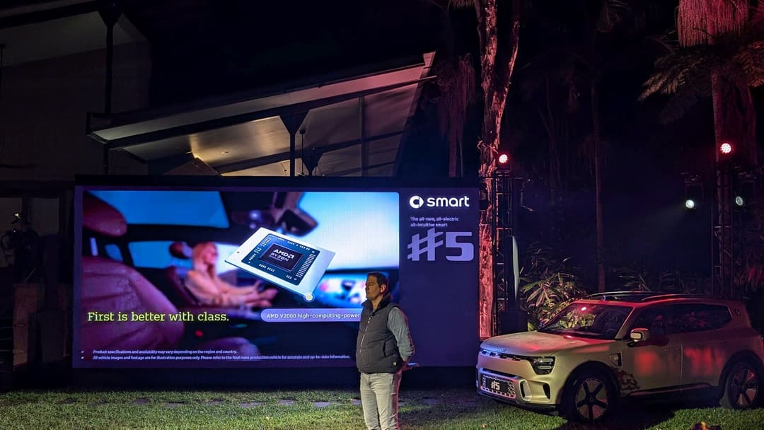 Smart #5 global launch at Byron Bay Australia Smart #5 global launch at Byron Bay Australia