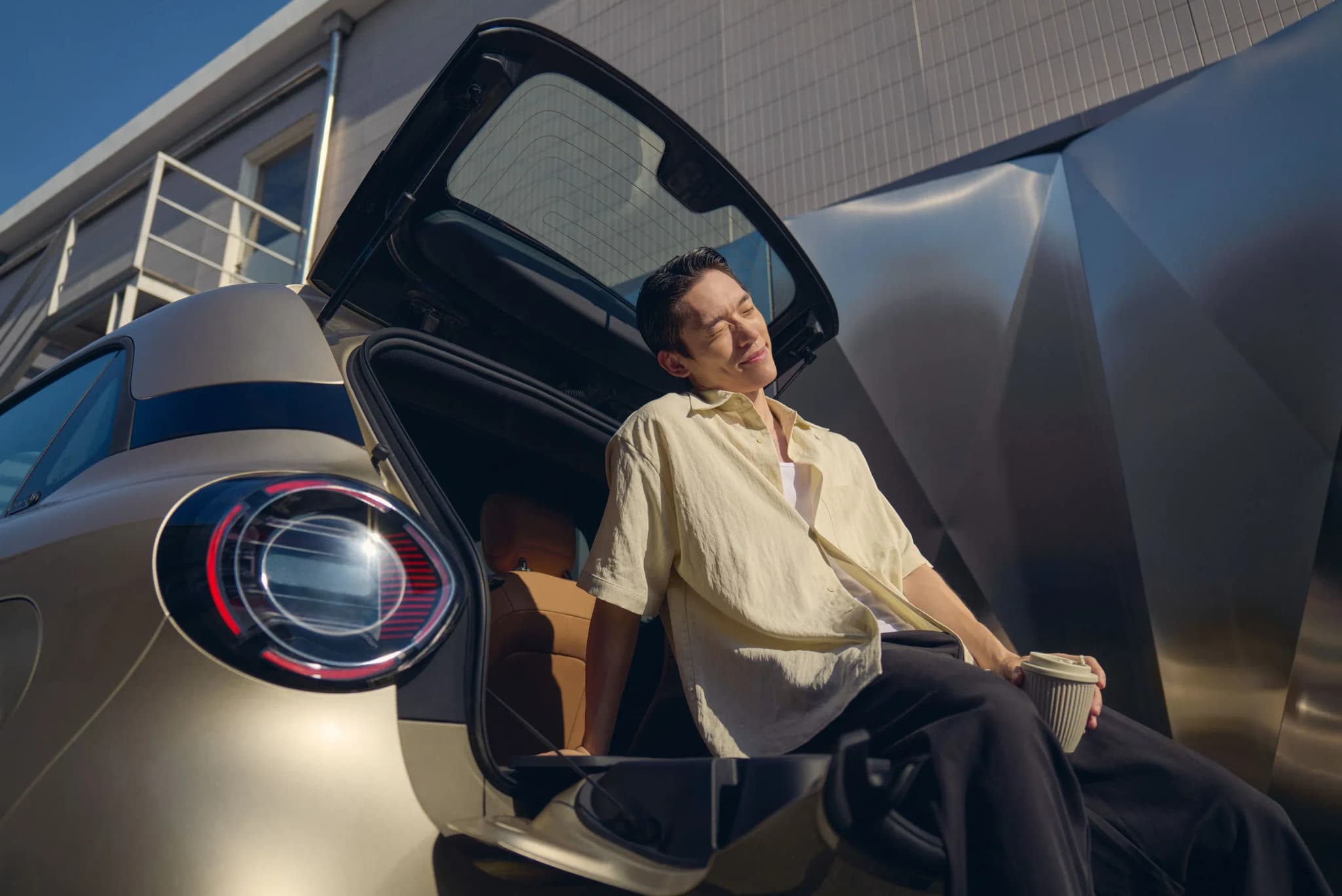 Smart #2 EV back Smart #2 EV back