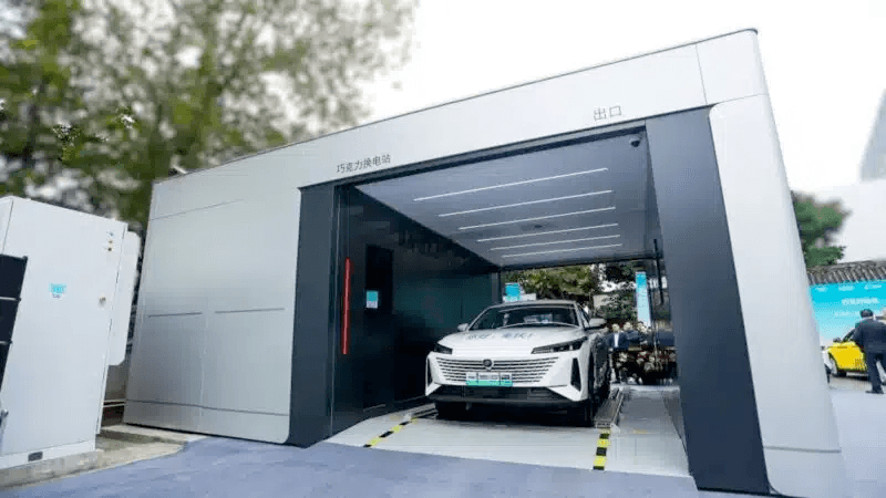 Nio Battery Swapping Station Nio Battery Swapping Station