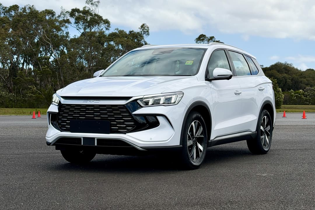 BYD Sealion 5 exterior front view BYD Sealion 5 exterior front view