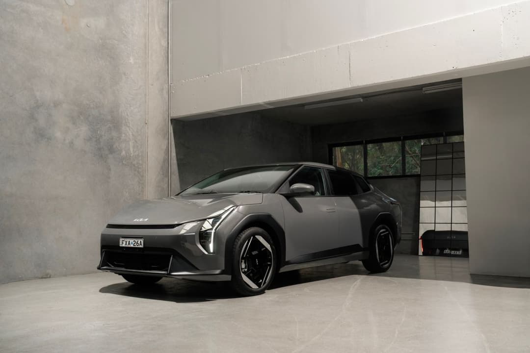 Kia EV4 grey Kia EV4 grey