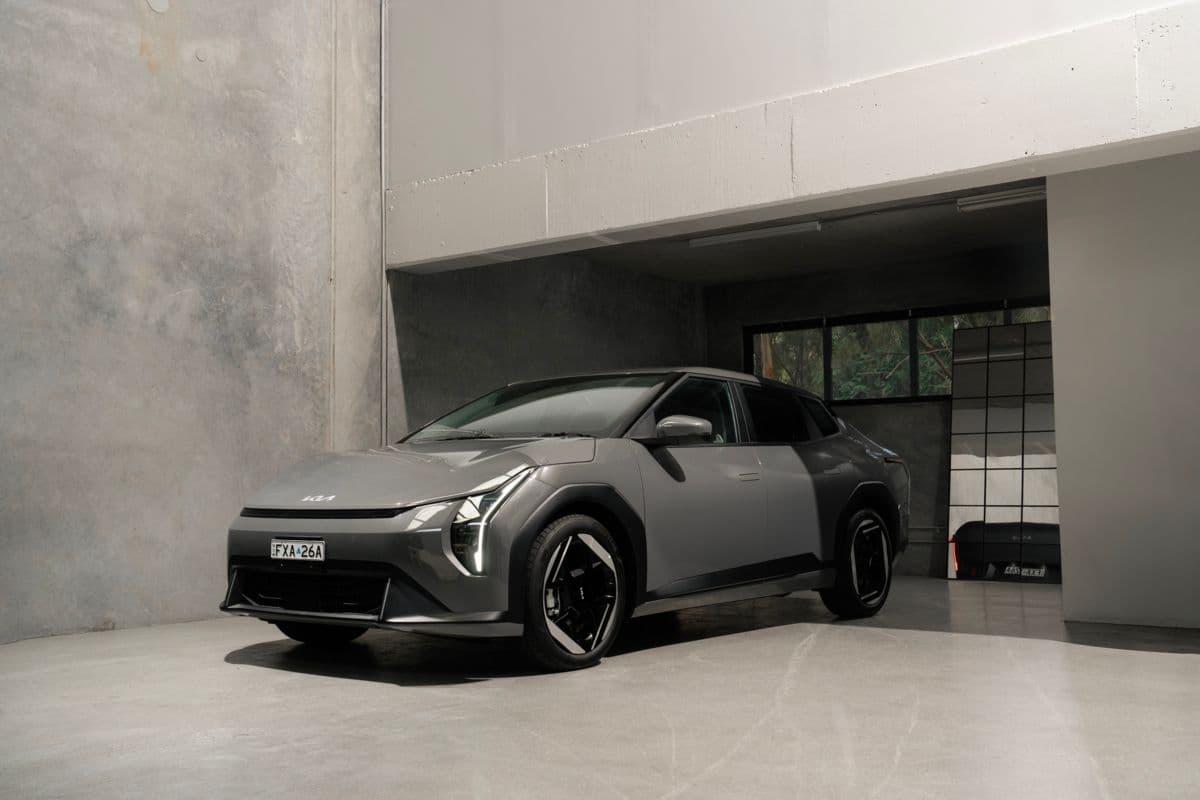 Kia EV4 grey Kia EV4 grey