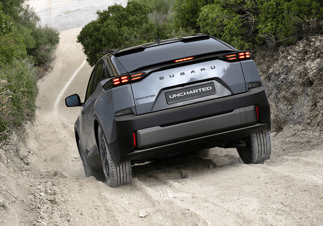 Subaru Unchartered off-road Subaru Unchartered off-road