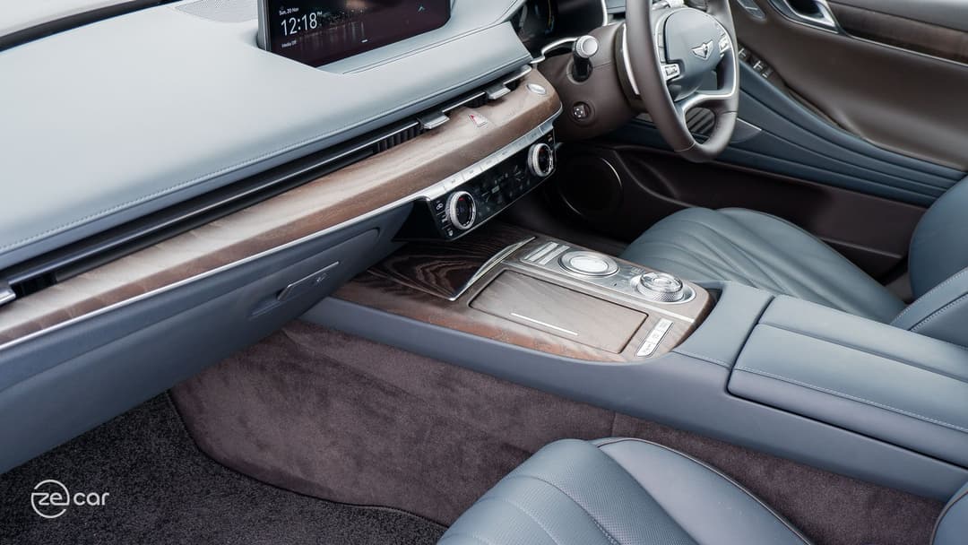 Genesis Electrified G80 interior