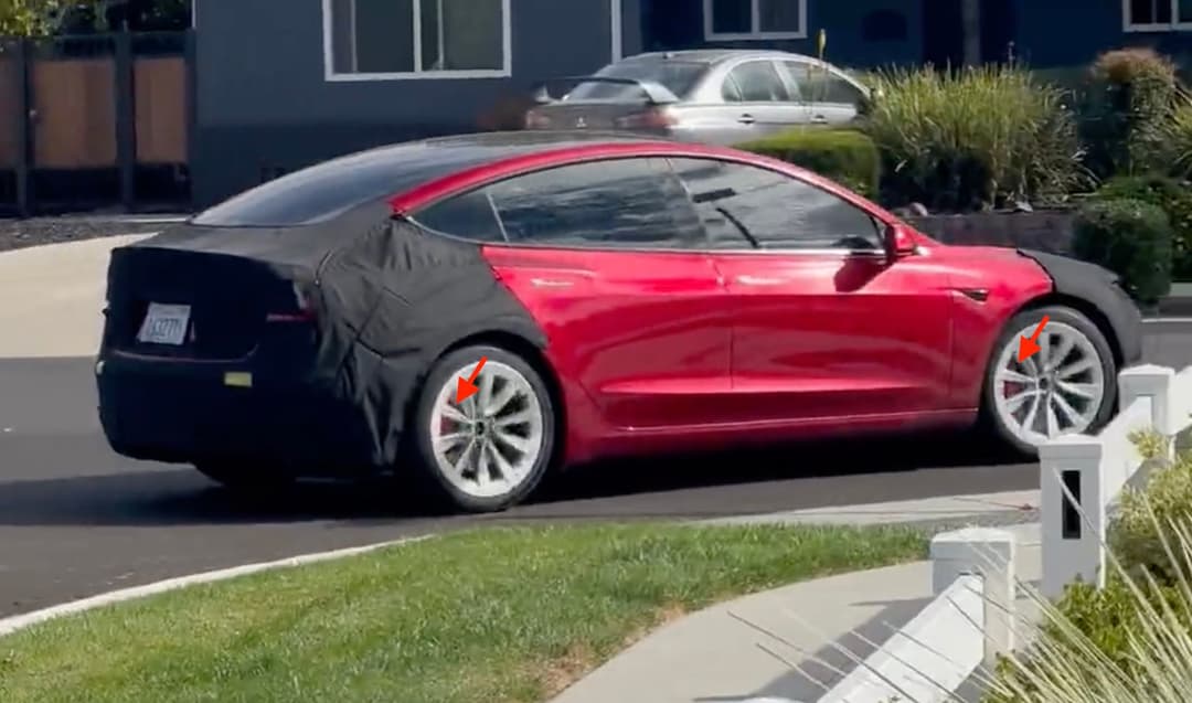 Tesla Model 3 Highland Performance Rear Tesla Model 3 Highland Performance Rear