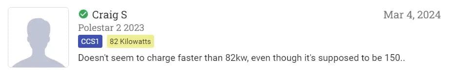 Plugshare comment at Ampcharge location Plugshare comment at Ampcharge location
