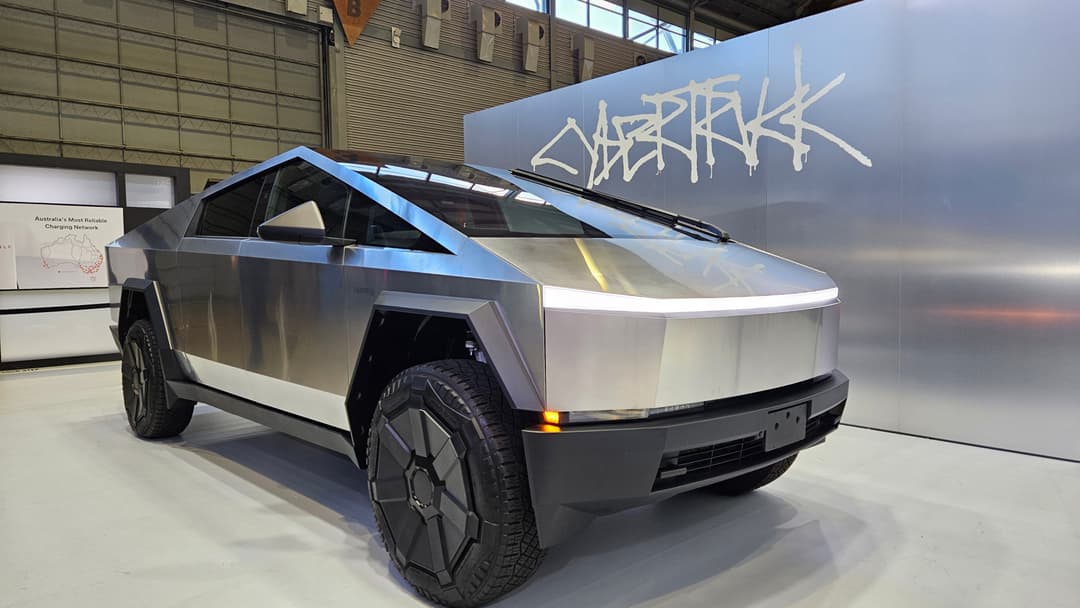 Tesla Cybertruck at Everything Electric Tesla Cybertruck at Everything Electric