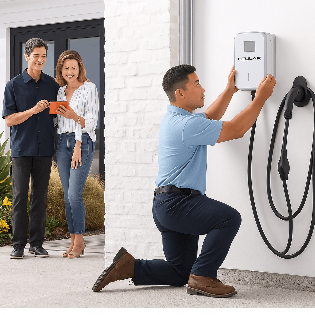 Home ev charger installation Home ev charger installation