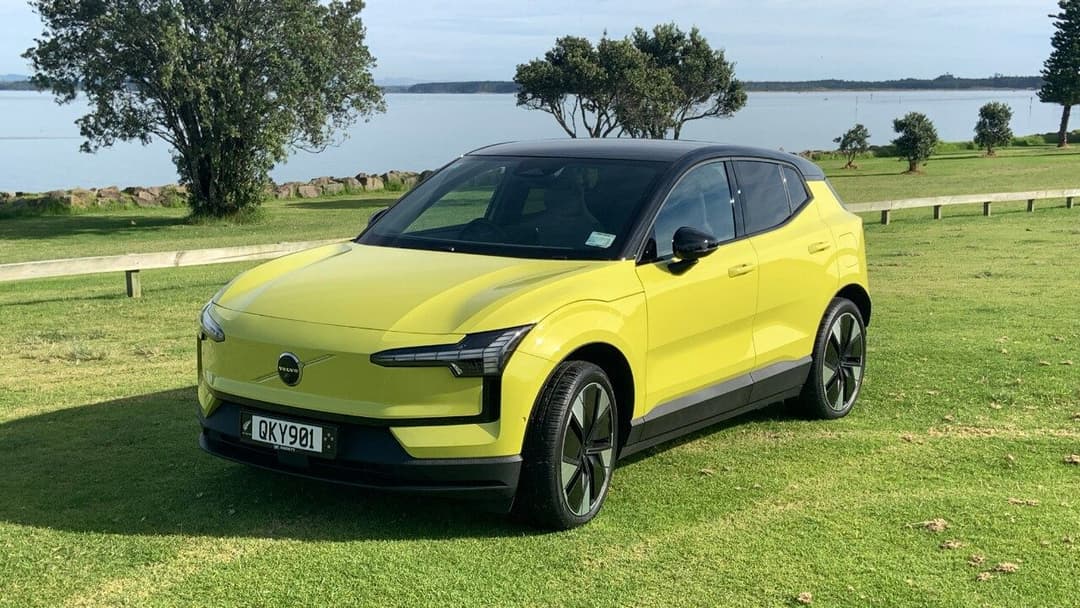 Volvo EX30 electric SUV front view Volvo EX30 electric SUV front view