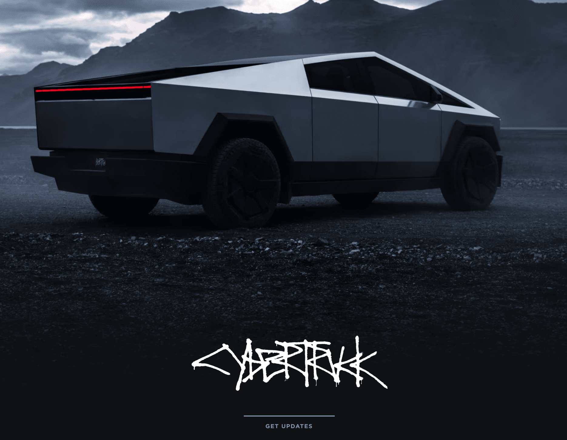 Tesla Cybetruck page Tesla Cybetruck page