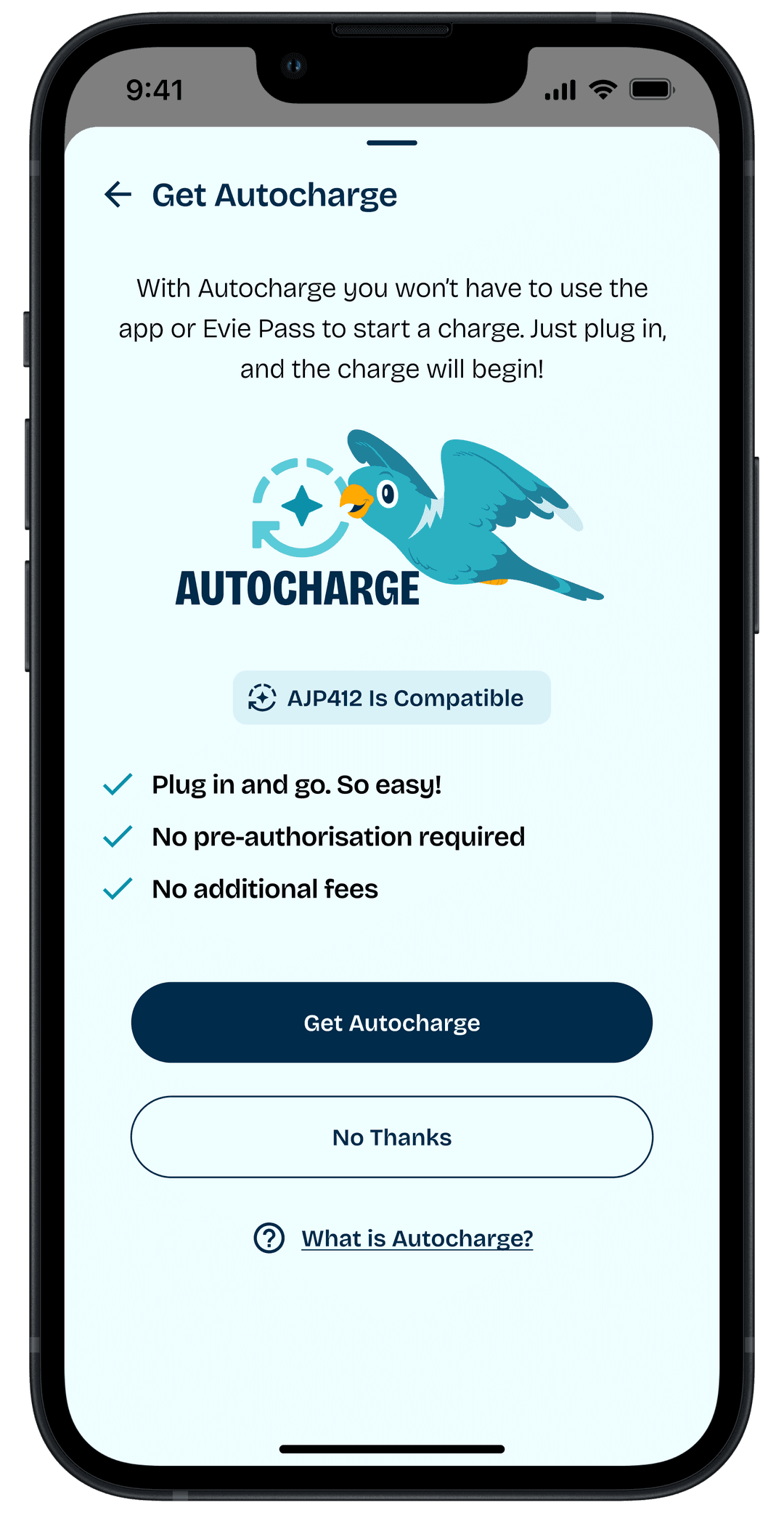 Evie Autocharge Evie Autocharge