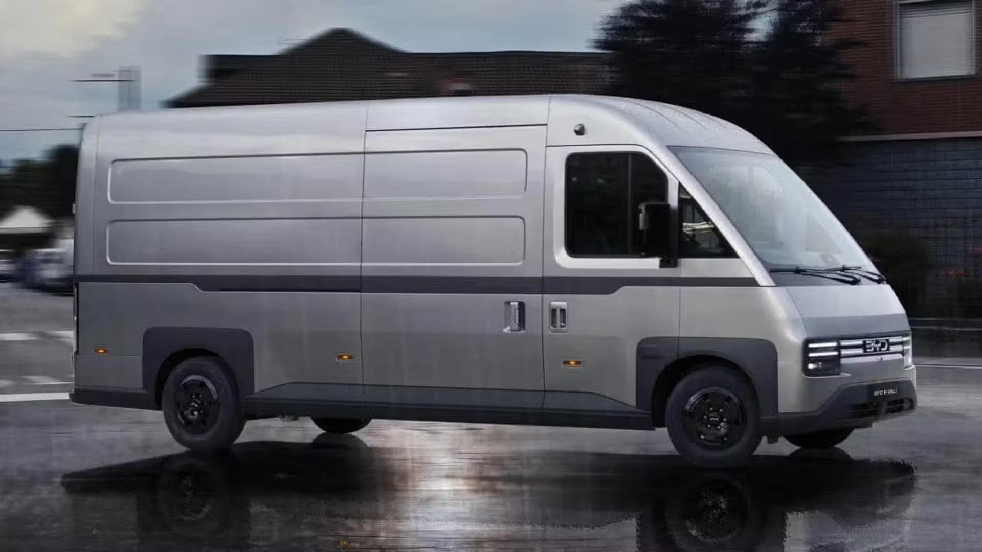 BYD V9 Electric Van side view BYD V9 Electric Van side view