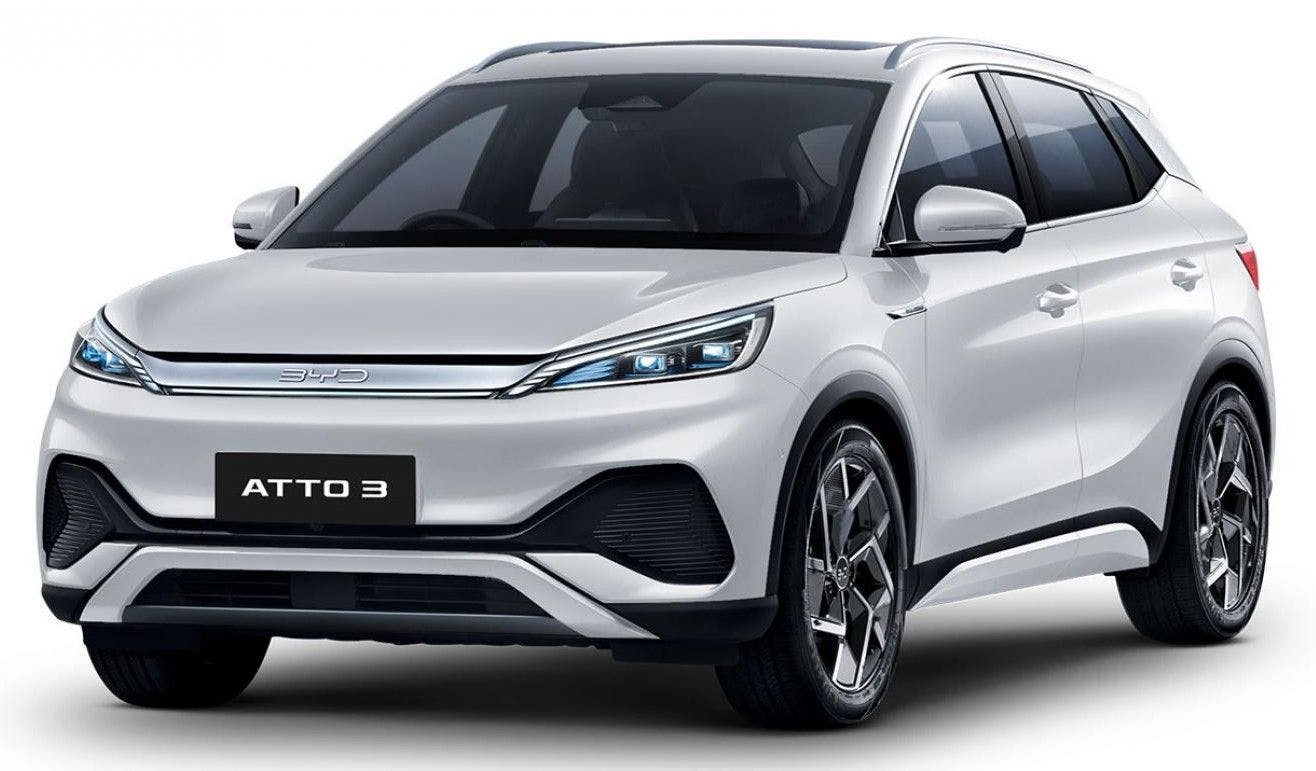 BYD Atto 3: Specification sheet
