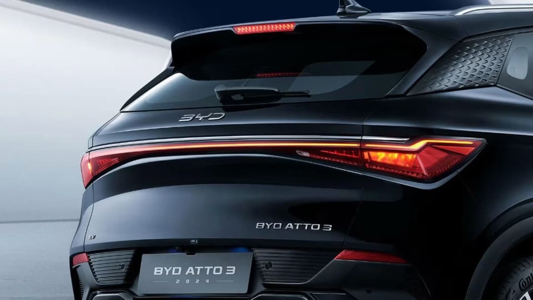 BYD Atto 3 rear and wheel