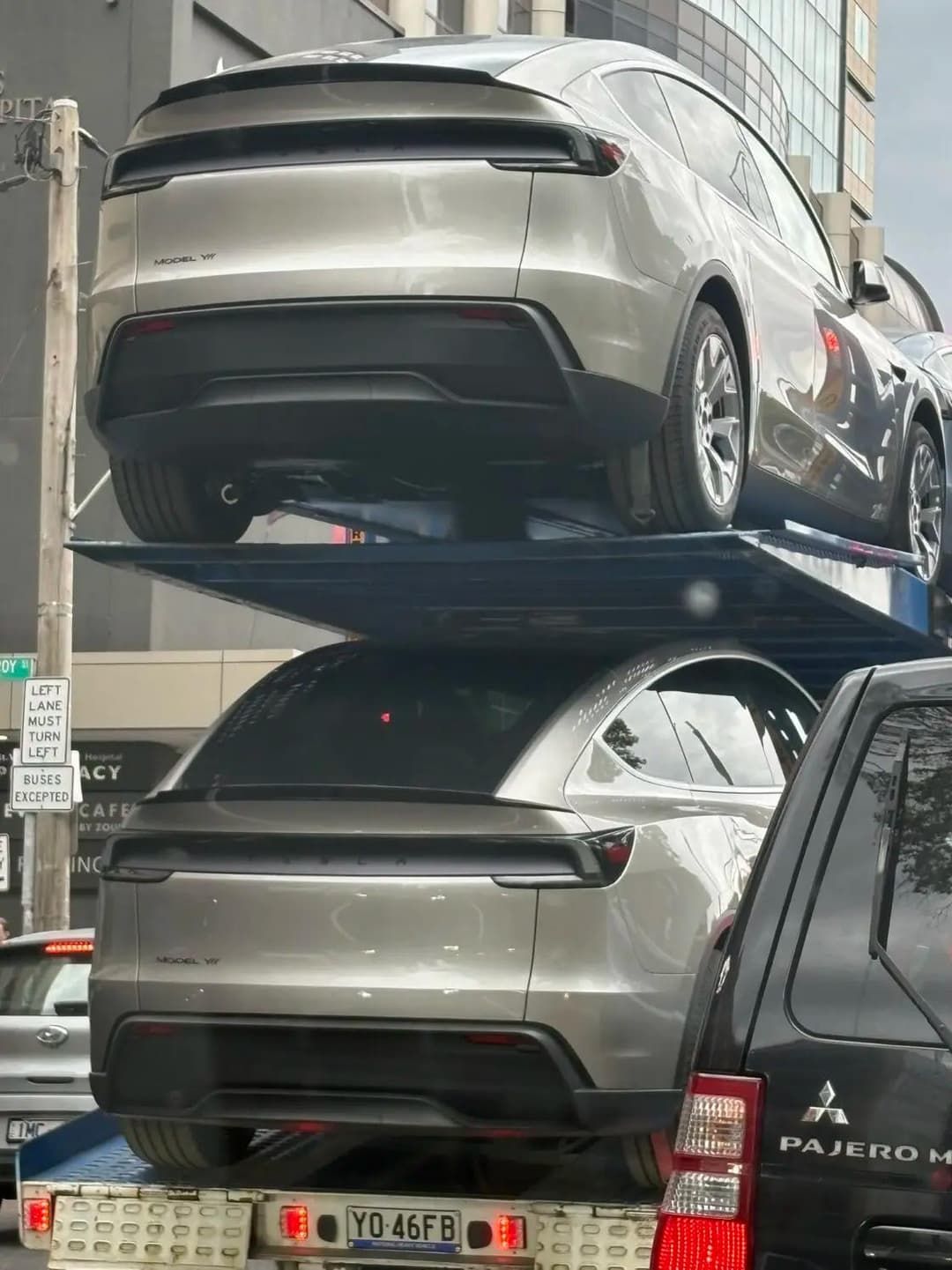 Tesla Model Y L spotted Tesla Model Y L spotted