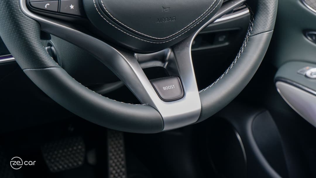 Genesis Electrified GV70 terrain and boost mode