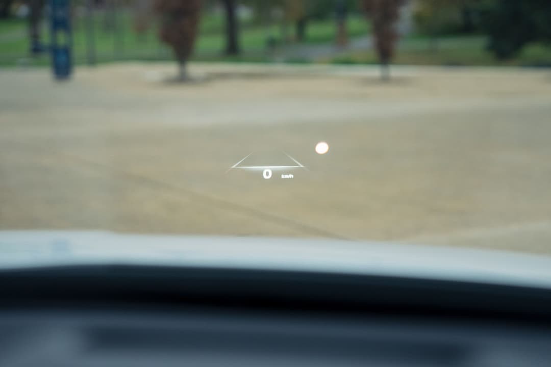 Kia Niro EV head up display and HVAC screen