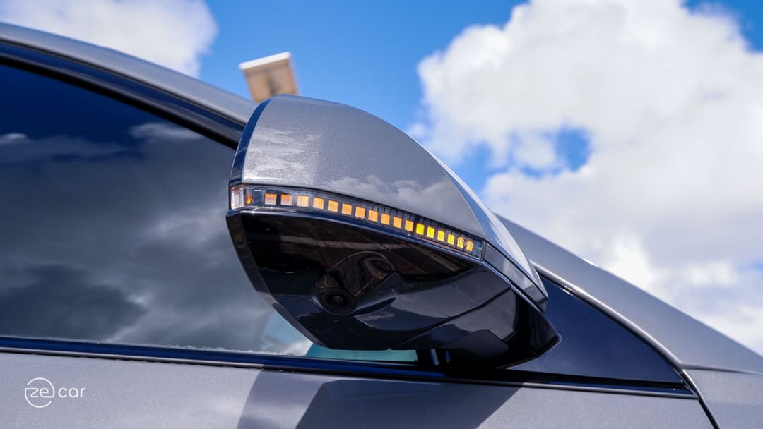 Hyundai Ioniq 5 mirror and rear door views