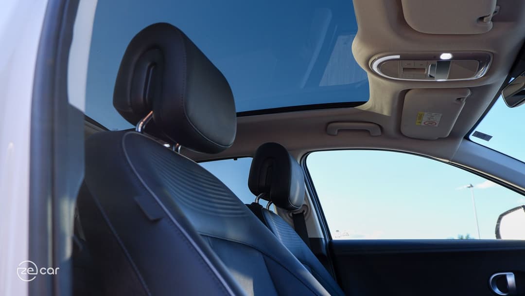 Hyundai Ioniq 5 seat and glovebox