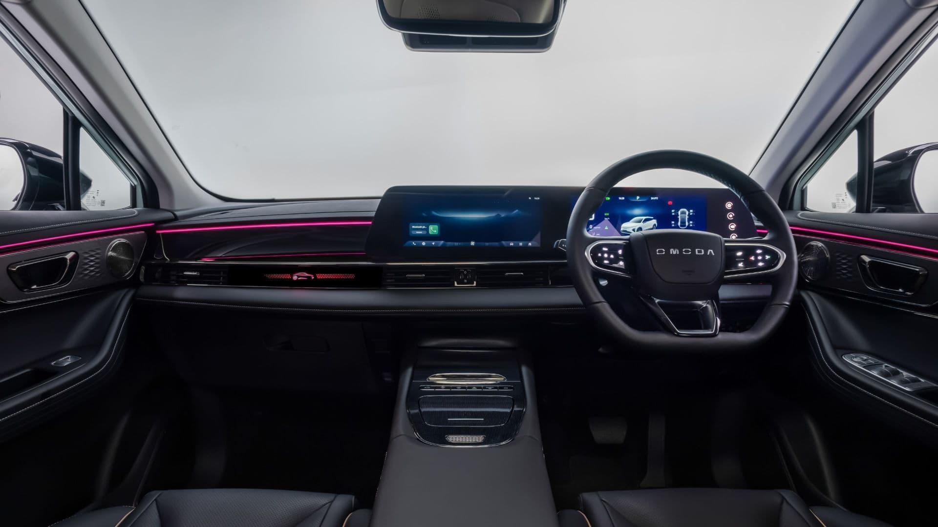 Chery E5 interior view Chery E5 interior view