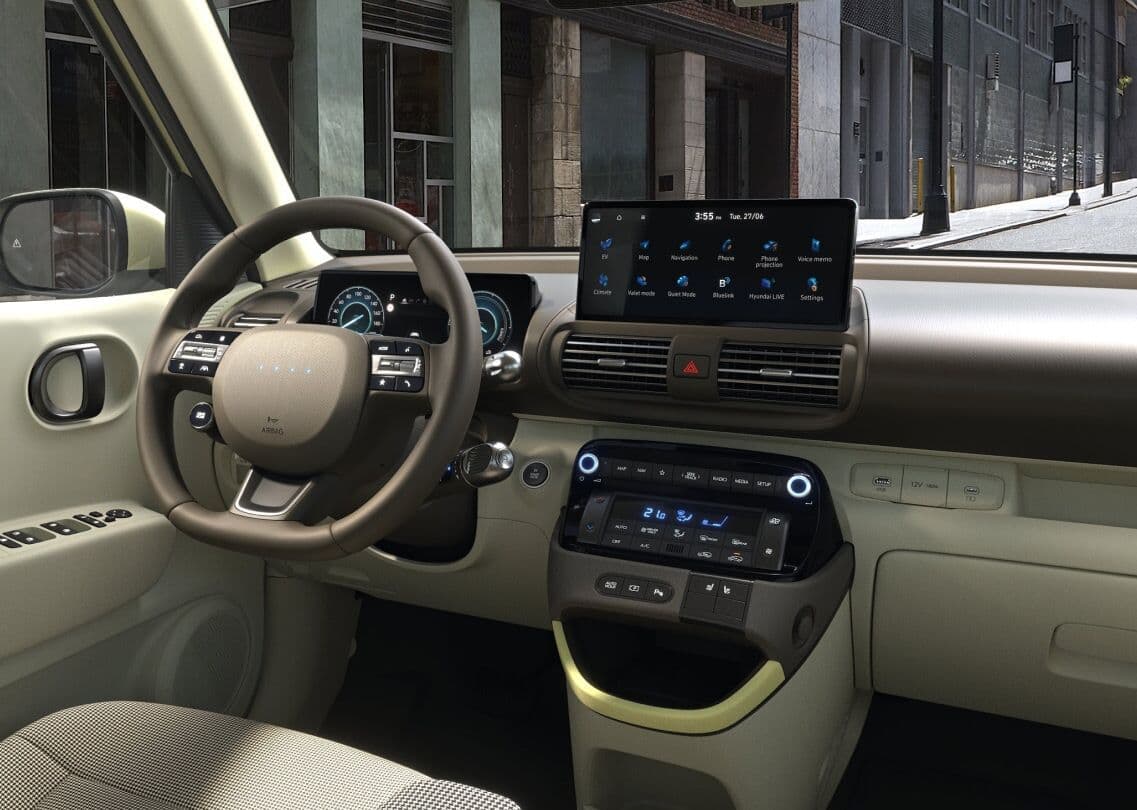 Hyundai Inster interior Hyundai Inster interior