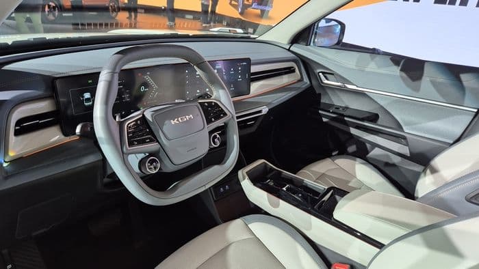 KGM Musso EV Interior KGM Musso EV Interior