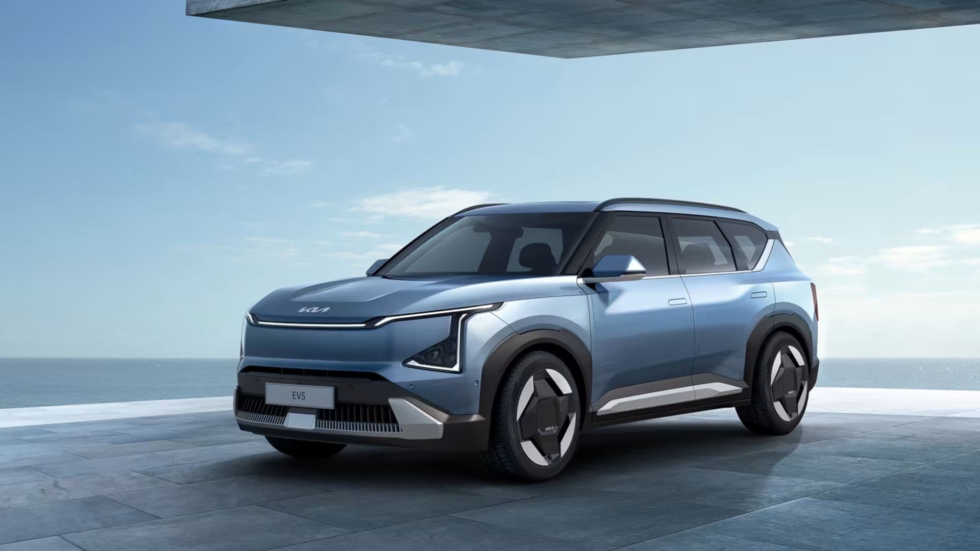 Kia EV5 front Kia EV5 front