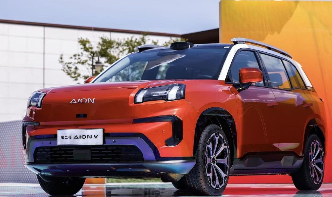 GAC AION V electric SUV exterior GAC AION V electric SUV exterior