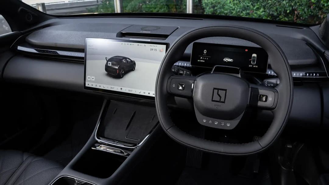 2026 Zeekr X interior showing new centre console and quilted seats 2026 Zeekr X interior showing new centre console and quilted seats