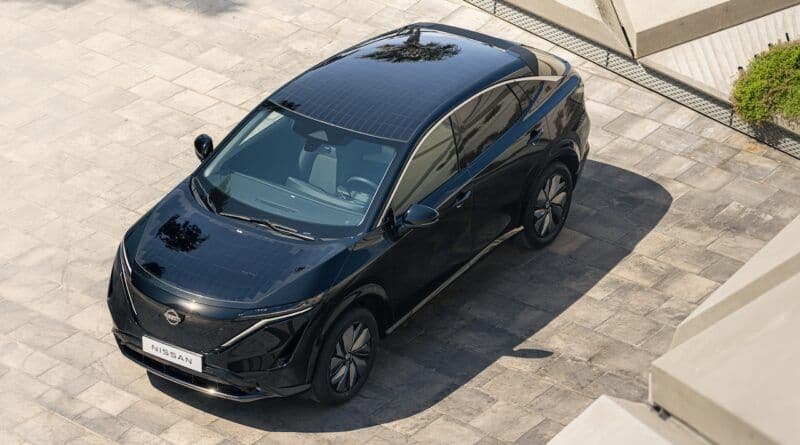 2026 Nissan Ariya solar concept 2026 Nissan Ariya solar concept