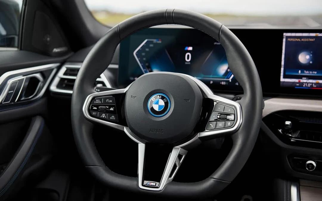 new BMW i4 interior new BMW i4 interior
