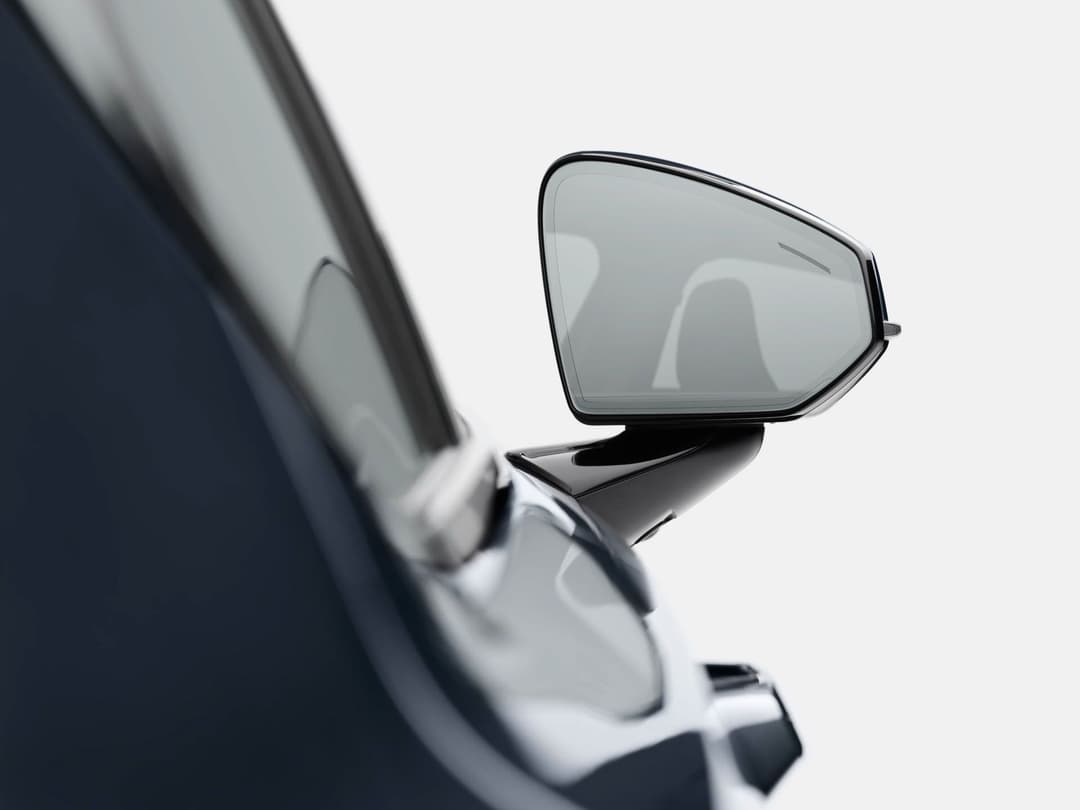 Polestar 2 frameless wing mirror Polestar 2 frameless wing mirror