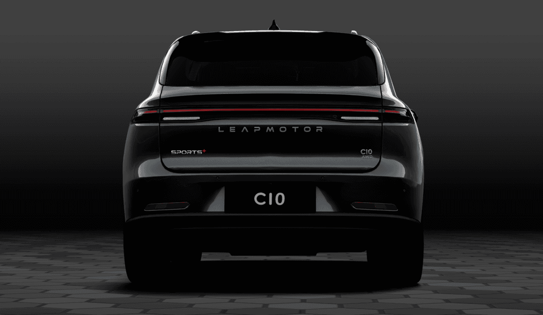 Leapmotor C10 AWD Sports+ Special Edition in Metallic Black with grey Sports+ side decals Leapmotor C10 AWD Sports+ Special Edition in Metallic Black with grey Sports+ side decals