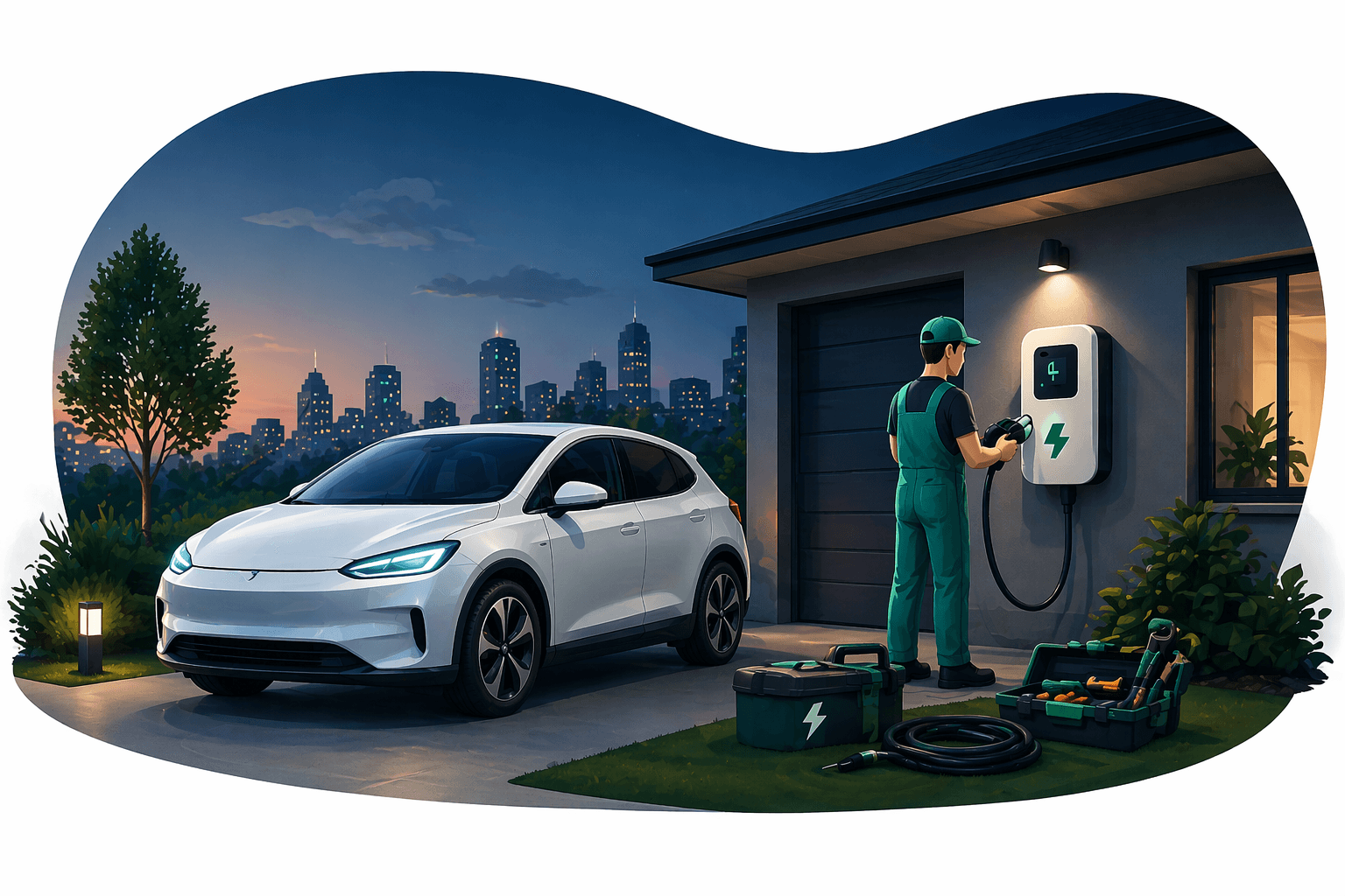EV charger install EV charger install