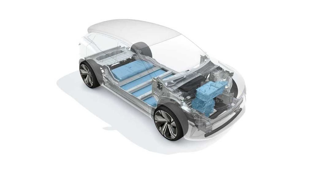 Renault Megane E-Tech rear and platform