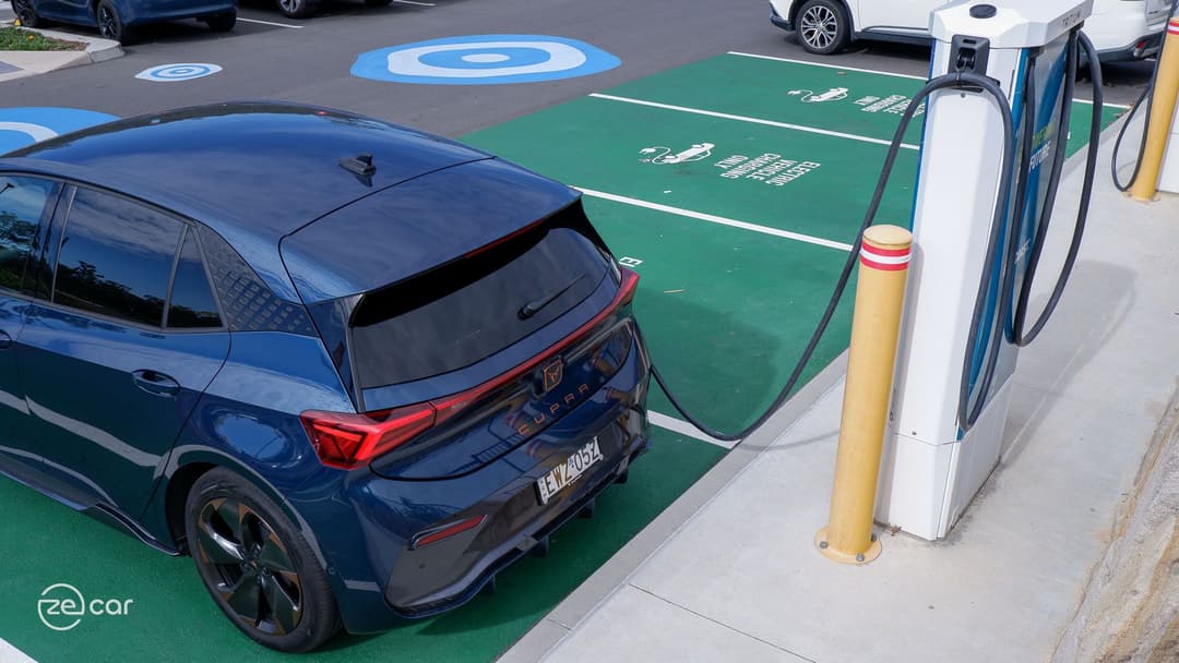 Cupra Born charging