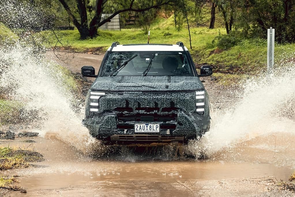 Navara Pro PHEV testing Navara Pro PHEV testing