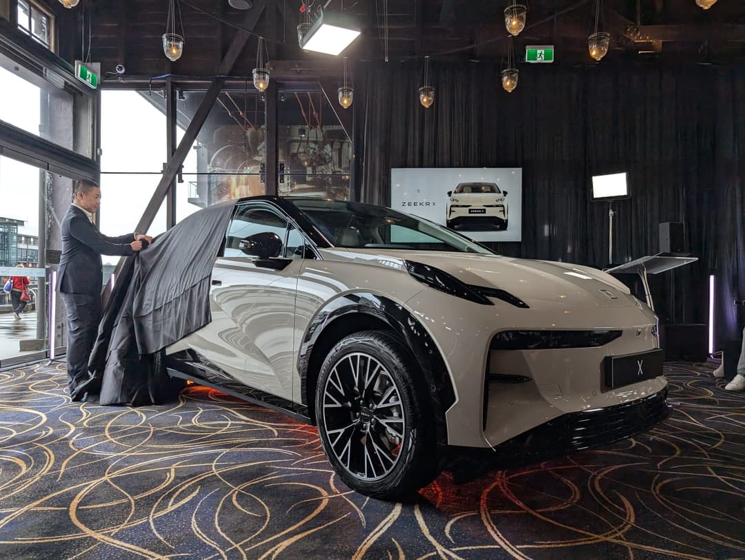 Zeekr X EV unveiled at Australian media launch Zeekr X EV unveiled at Australian media launch