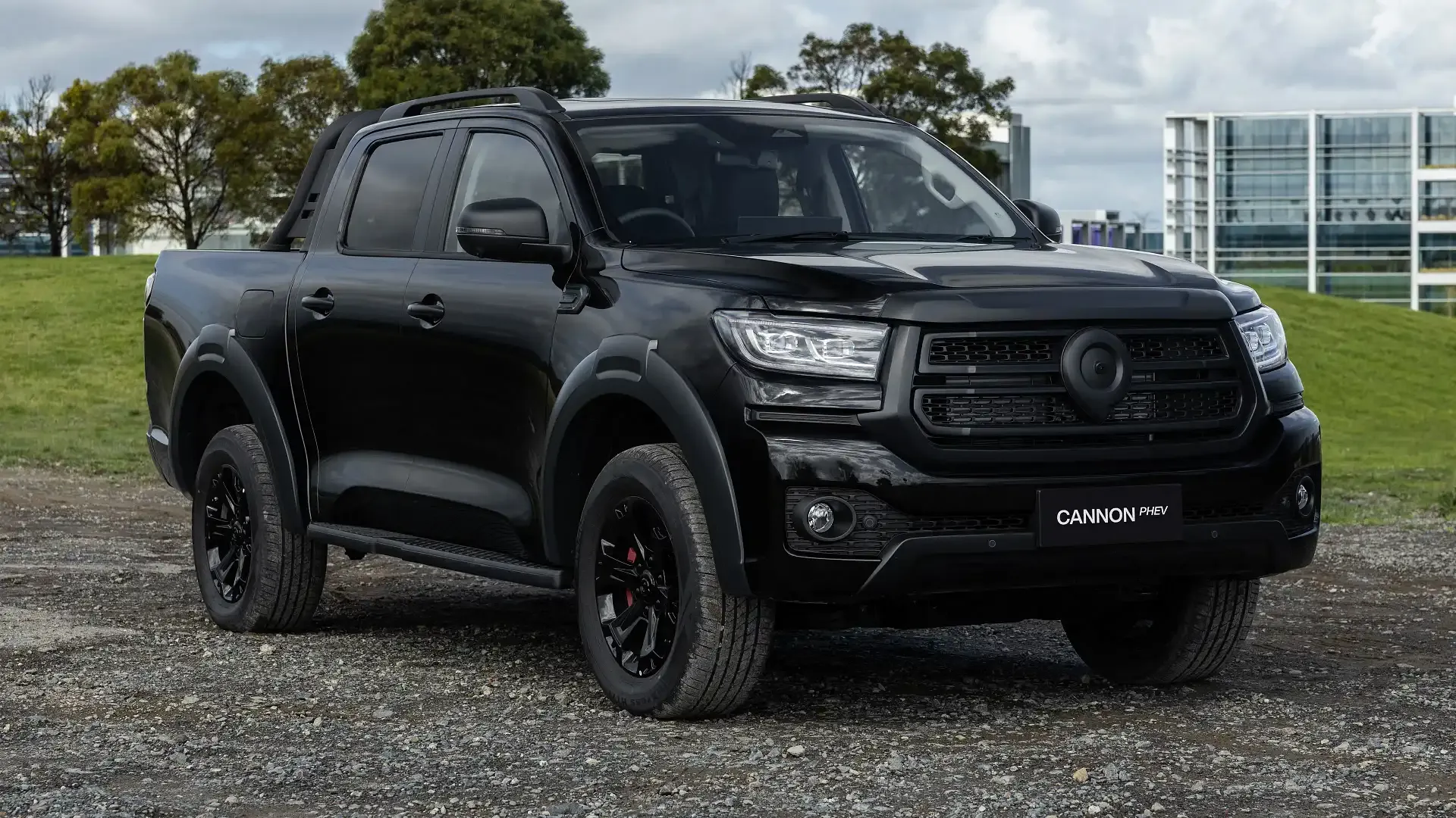 GWM Cannon Hi4-T PHEV ute, front three-quarter view GWM Cannon Hi4-T PHEV ute, front three-quarter view